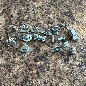 Monopoly Game Pieces Mixed 17